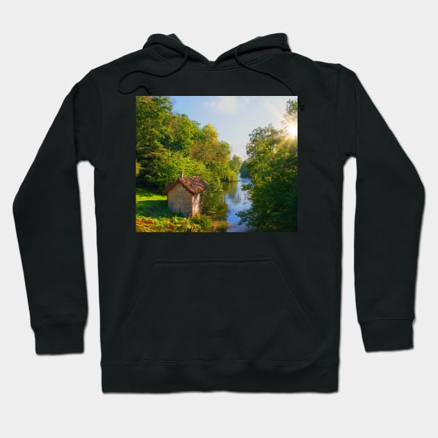 Cotswolds Boathouse Hoodie by Graz-Photos